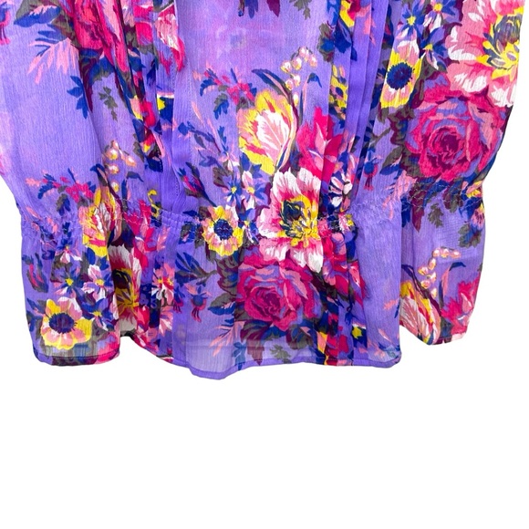 385 - FLORAL BLOUSE MEDIUM - Picture 11 of 16